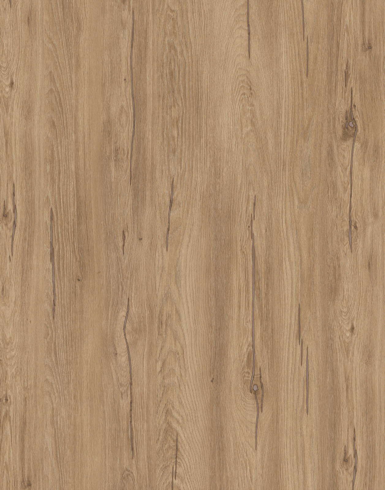 This is a Hazel Silverjack Oak laminate worktop sample, K544 RW, with a textured, brown wood-like design.