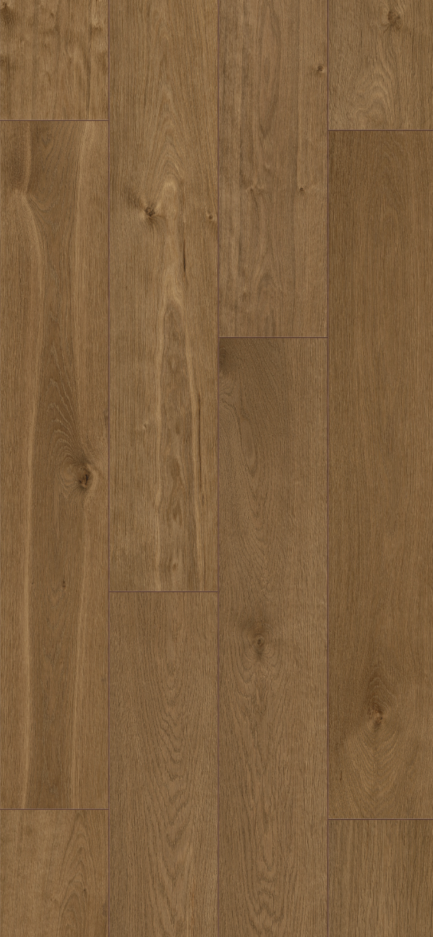 R082 Humidor sample, showcasing deep brown hues and pronounced wood grain patterns.