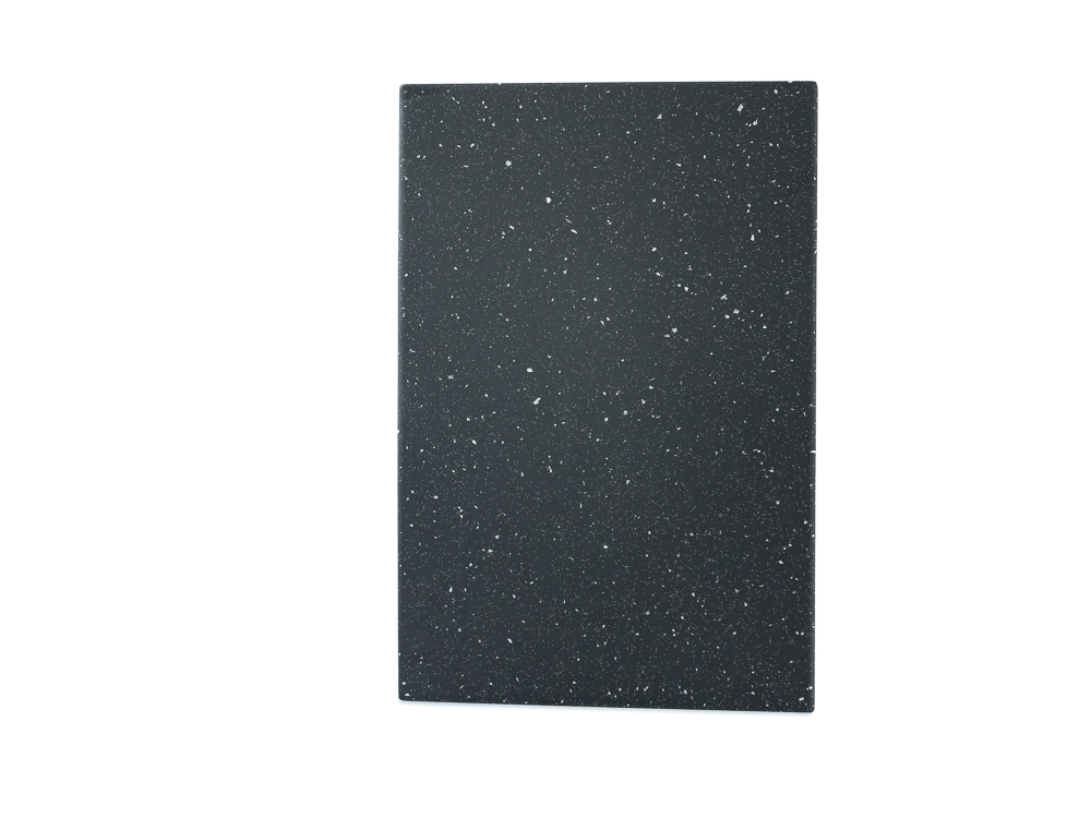 Close-up image of the K218 Black Andromeda GM product, showcasing its sleek, glossy finish and deep black color.