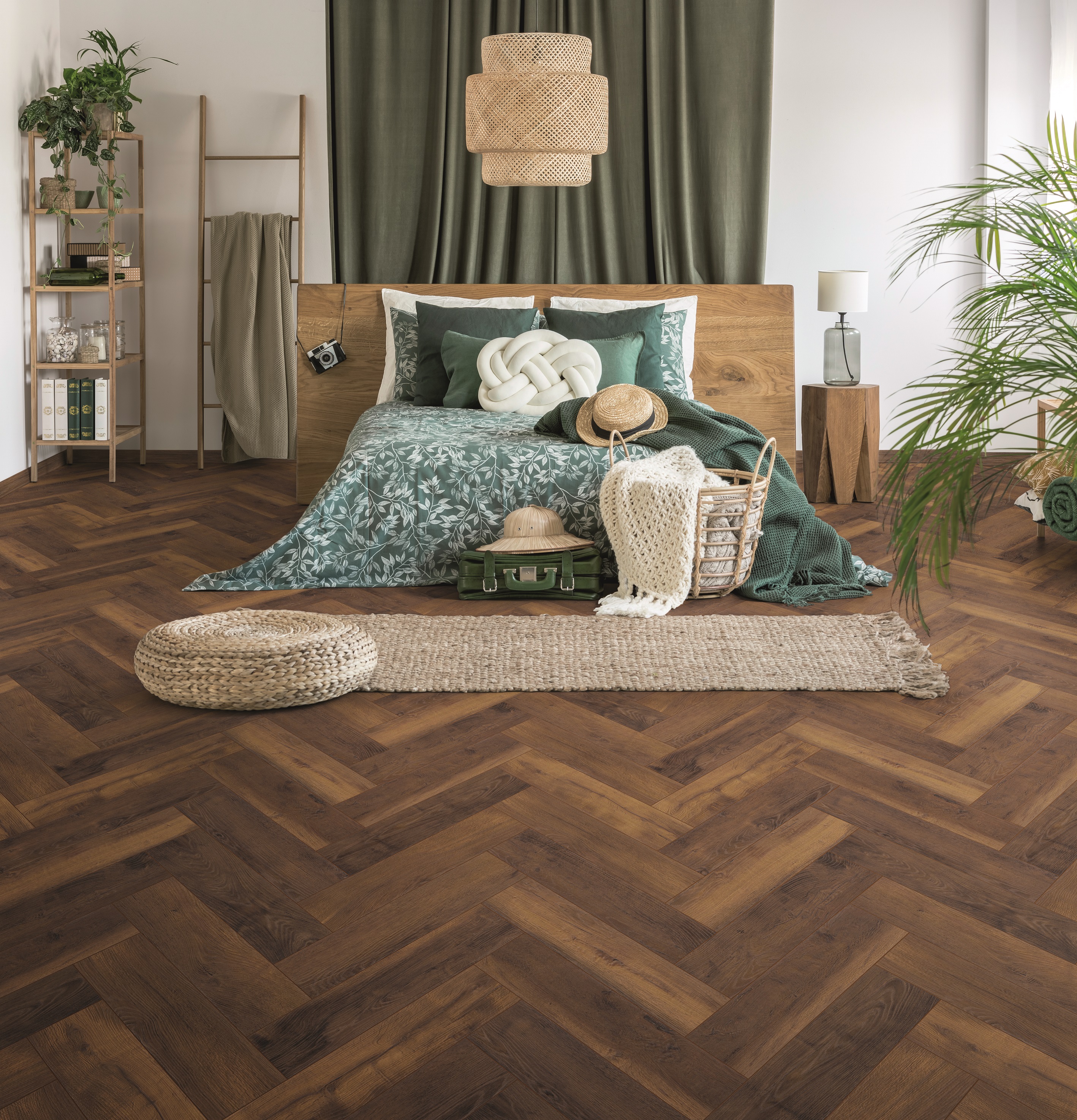 Room showcasing the elegant beauty of K411 Laguna Oak, creating a serene and inviting ambiance.