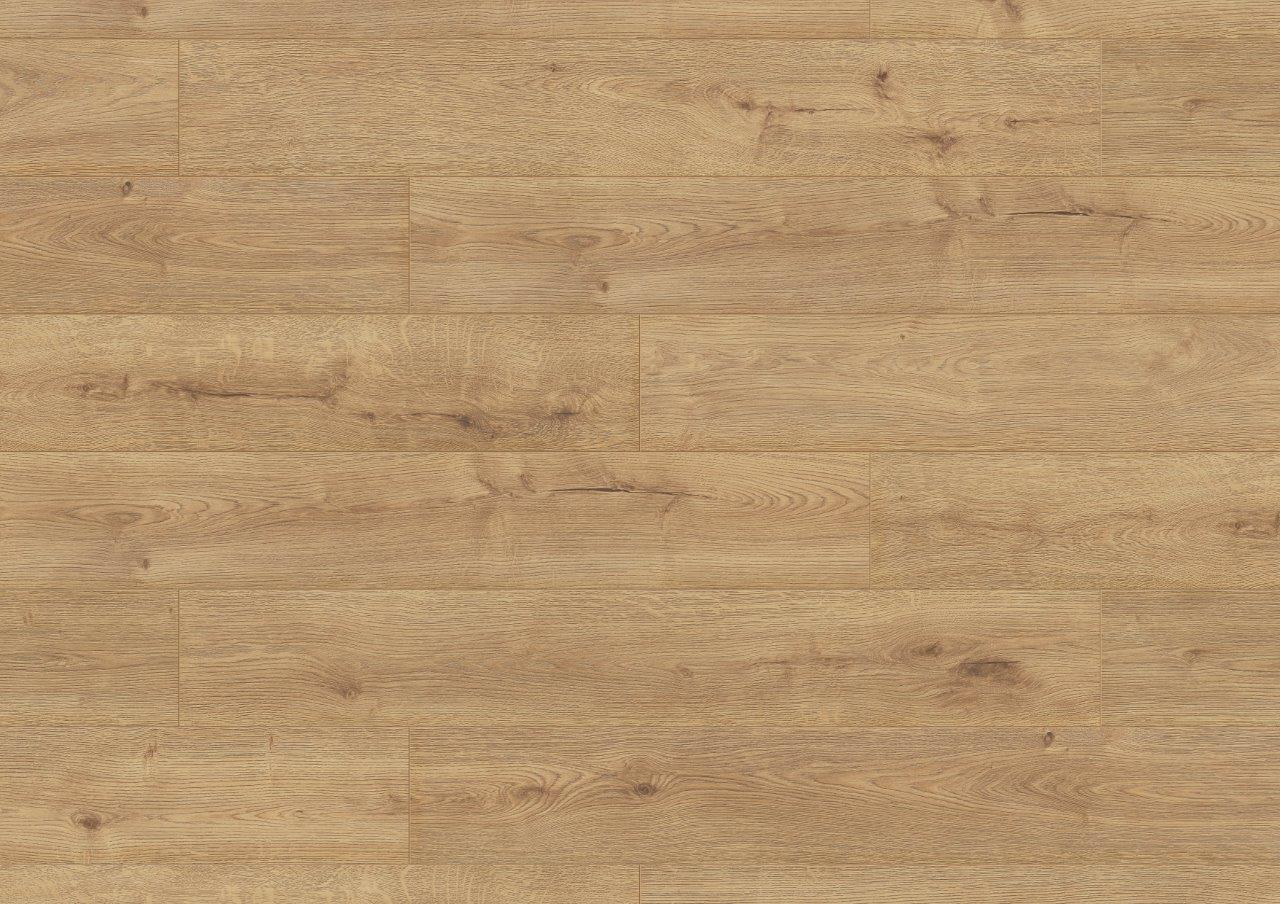 Close-up of Sundance Oak surface – warm, light oak decor with elegant finish and AC4-rated durability