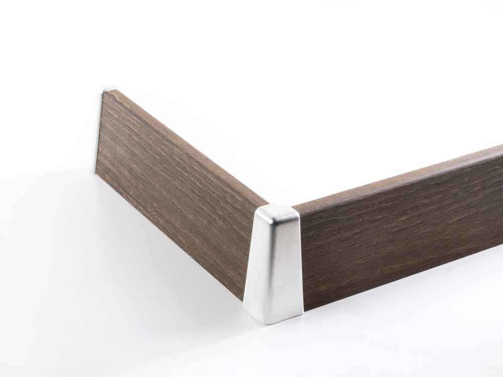 Outside corners K58C, silver (2 pcs)