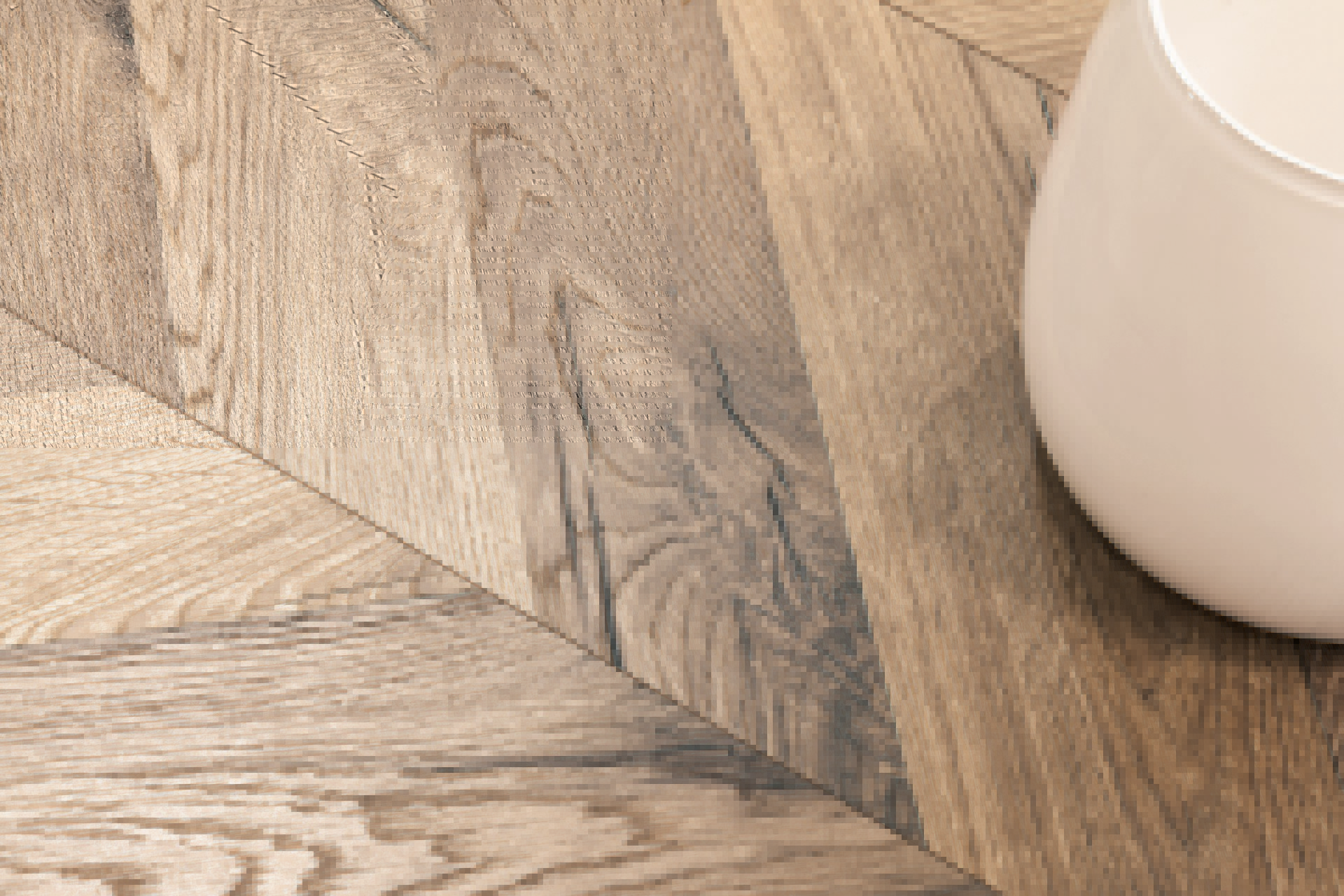 Macro image of K4379 Oak Fortress Ashford Laminate Flooring, highlighting its durable and high-quality finish.