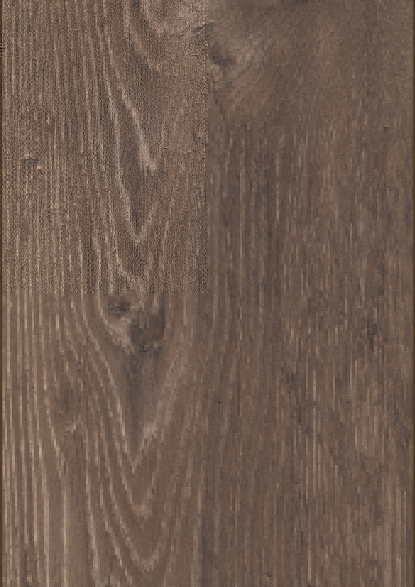 K233 Earthen Oak MO.RE! sample, showcasing rich brown hues and distinctive grain patterns.