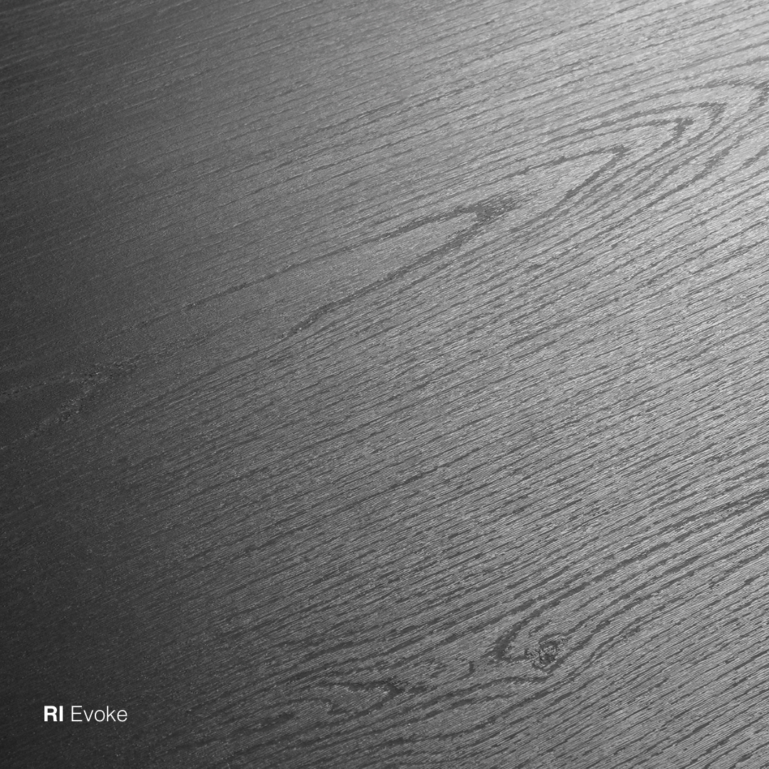 Decorative black and white photo of Evoke Laminate Flooring.