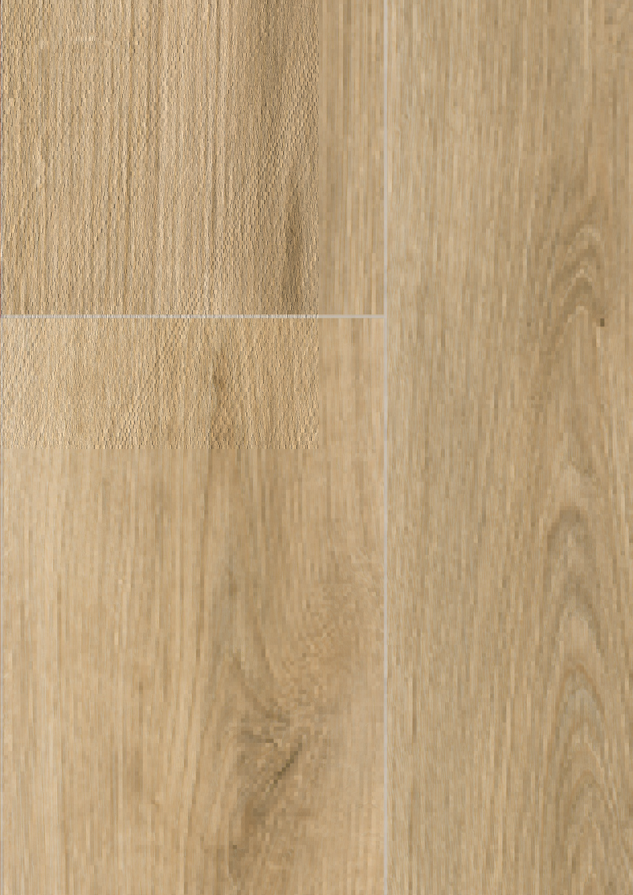 Zoomed-in view of K4420 Oak Evoke Classic Laminate Flooring, highlighting the textured surface mimicking the feel of authentic wood.