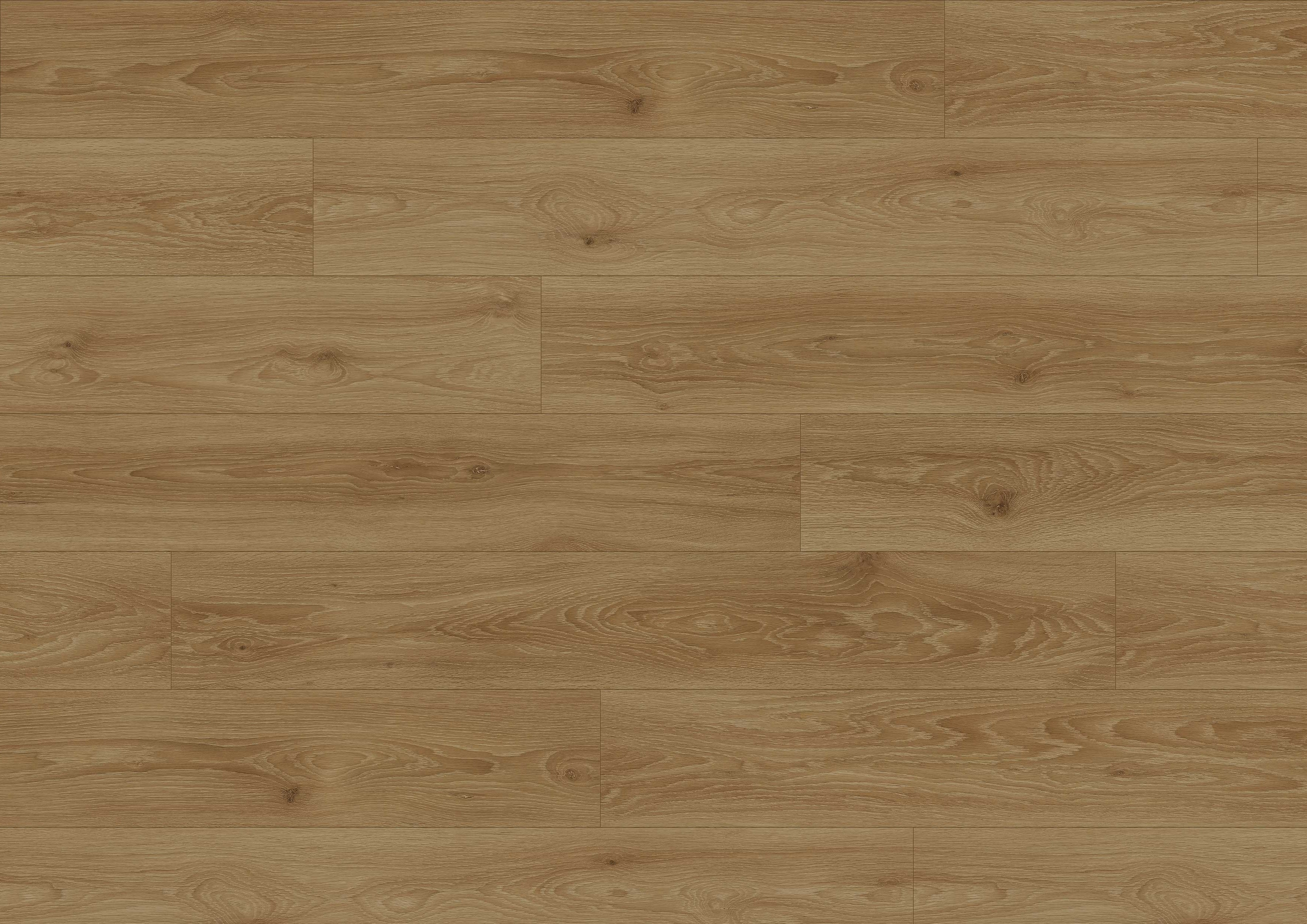 Detailed surface view of Caramel Pistachio Oak – elegant, durable laminate flooring with rich color variation and AC4 rating
