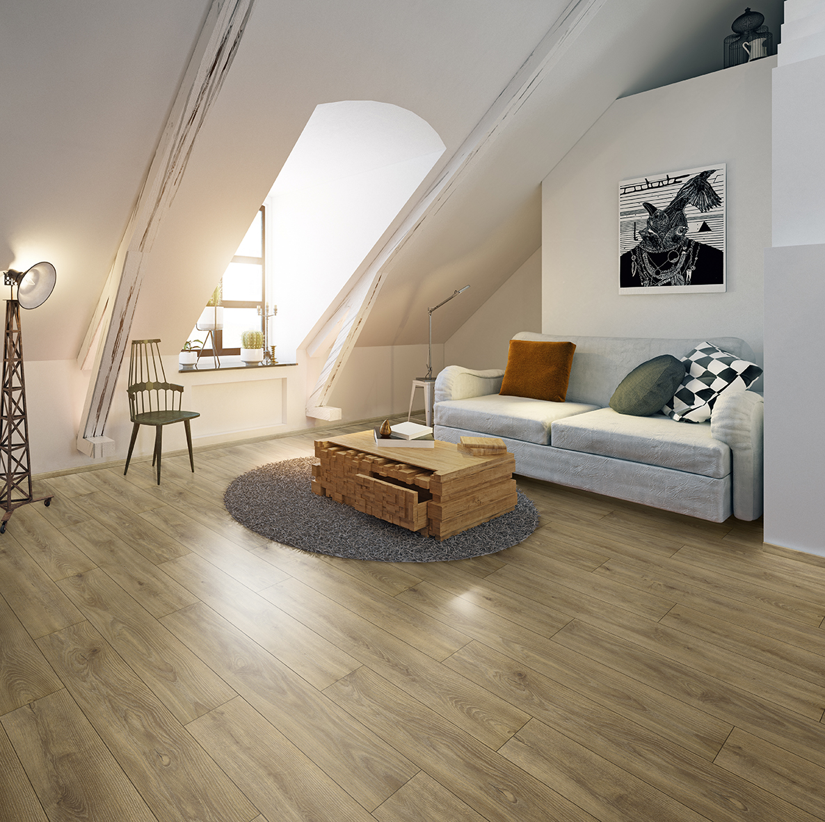 K471 Antique Cashmere Oak