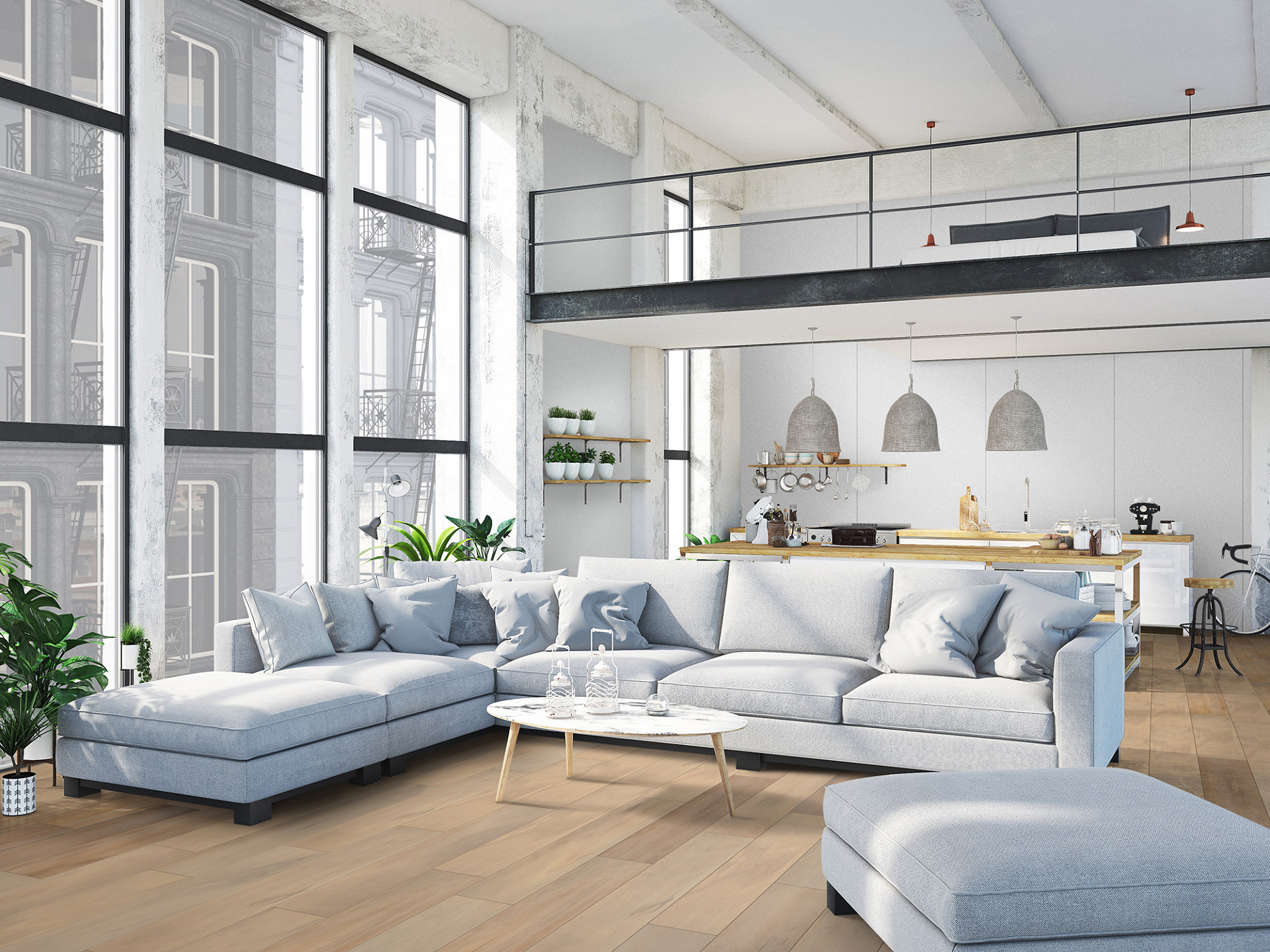 Soft beige colors with yellowish tonnes are what define Millwood decor's solid design