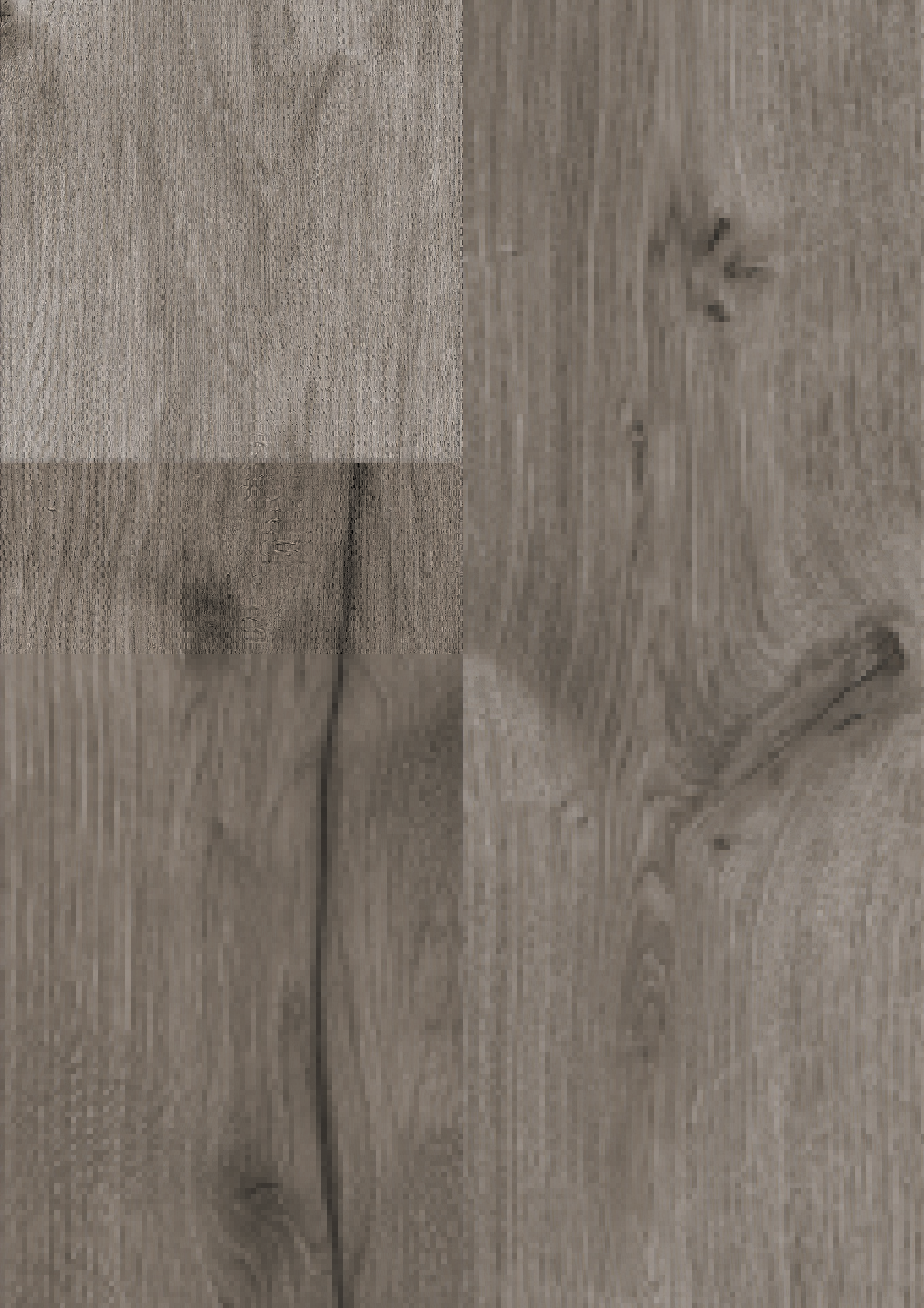 Oak Uptown is a modern oak decor in the gray color palette with an elegant high gloss finish.