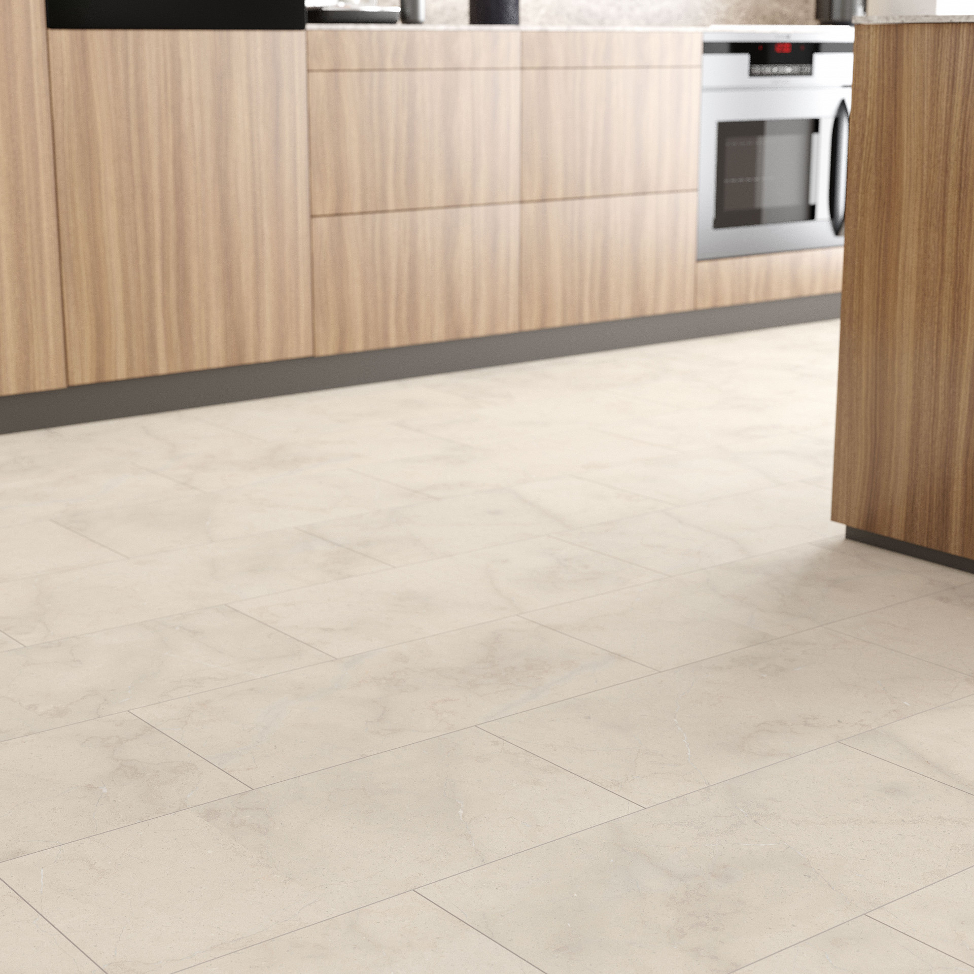 Kitchen featuring the timeless beauty of K538 Dovetail Arosa, creating a warm and inviting culinary space.