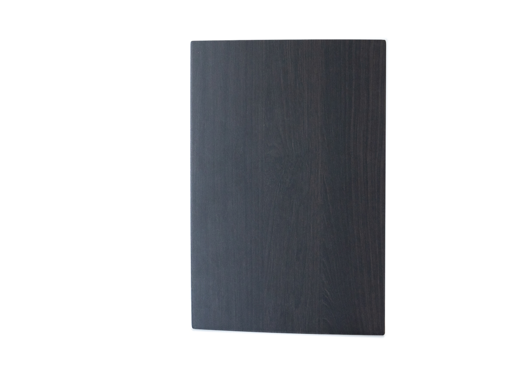 Image of the K016 worktop, showcasing its carbon-infused marine wood pattern.