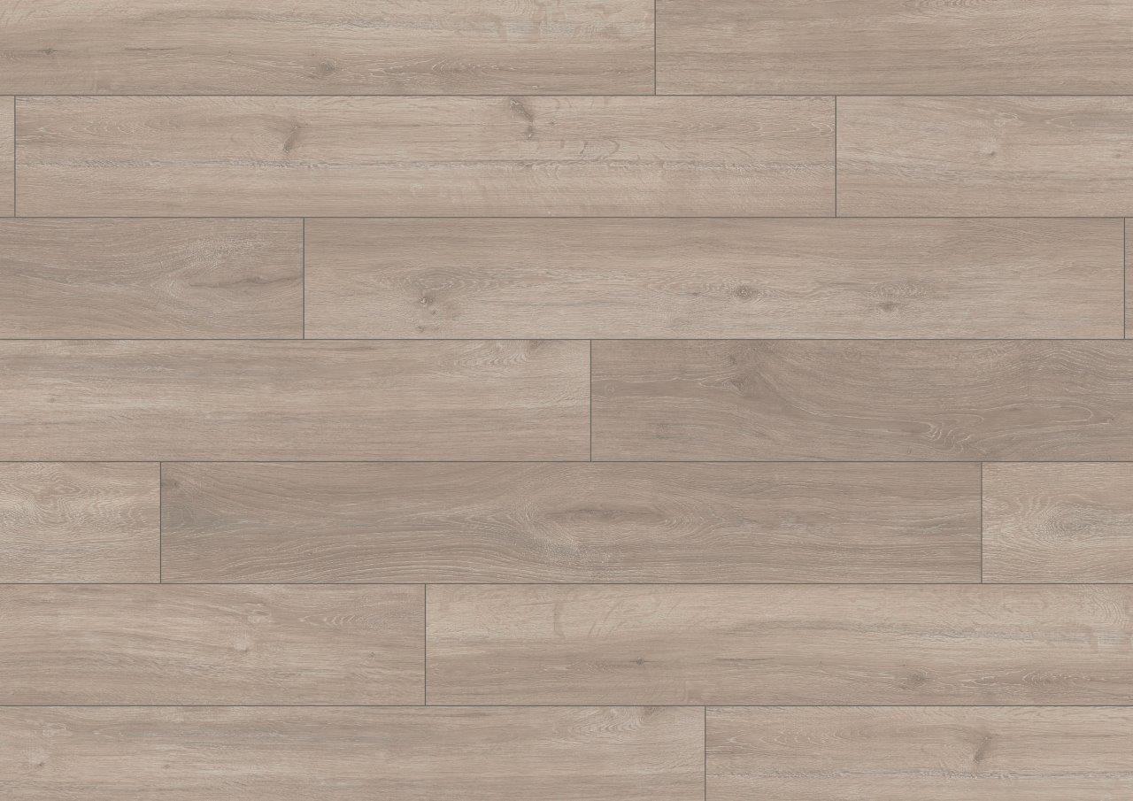 Top view of 5946 Rockford Oak laminate flooring with medium grey tones and natural wood texture from Super Natural Classic® collection