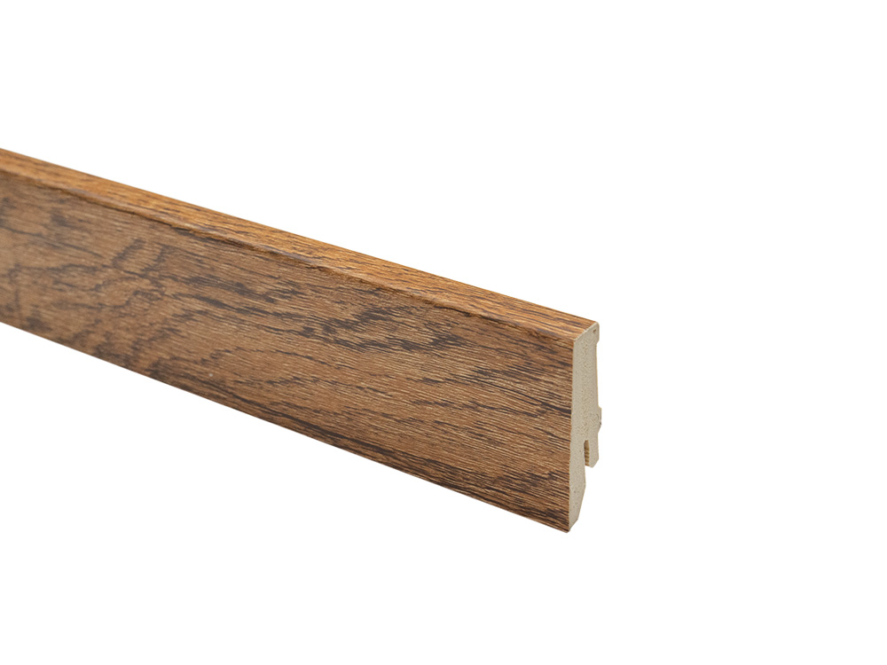 Detailed close-up of R124 Plastic Skirting Board K58C, showcasing its aand design.