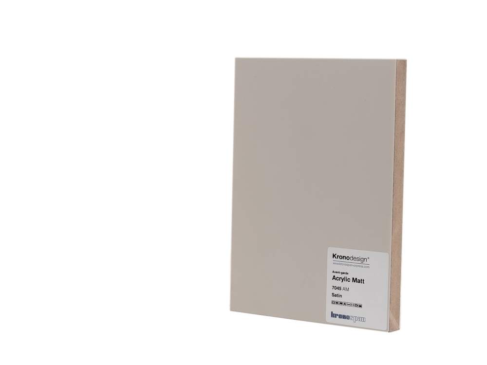 Close-up image of the 7045 Satin AM product, featuring its smooth and satin-like surface with a matte finish.