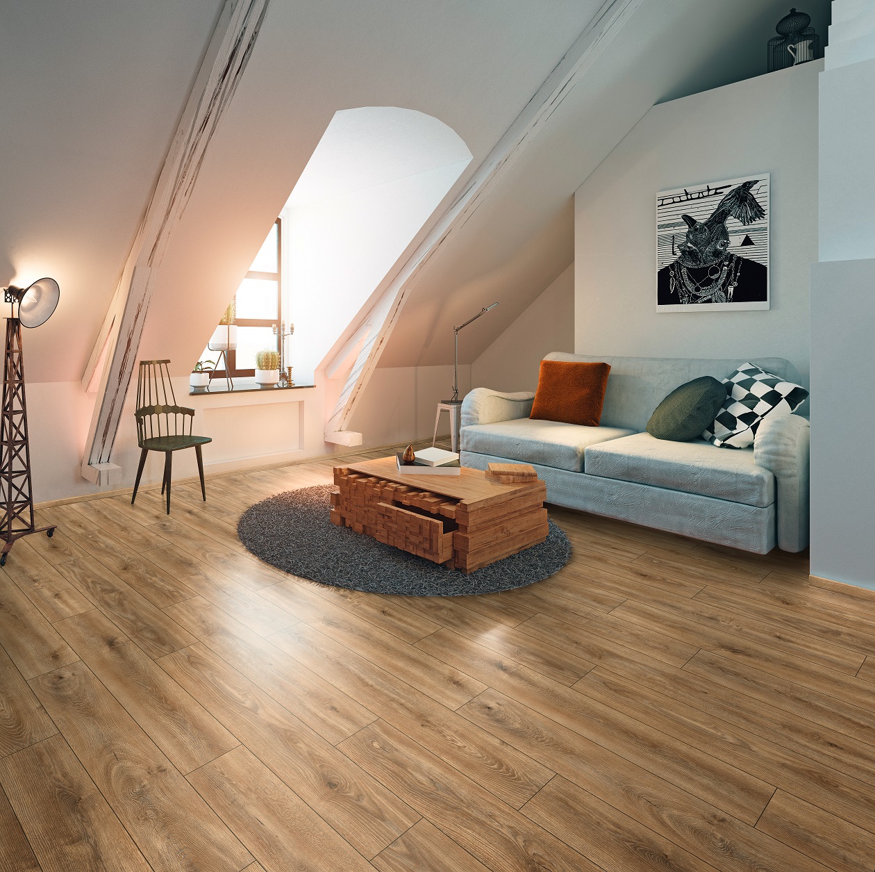 The decor is impressive with its aristocracy inspired by the richness of brown and beige tones. 