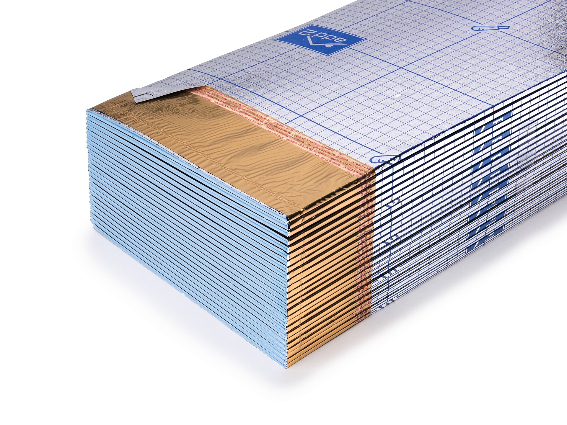 XPS 2.2 ALU insulating aluminium underlay for laminate and vinyl with moisture protection