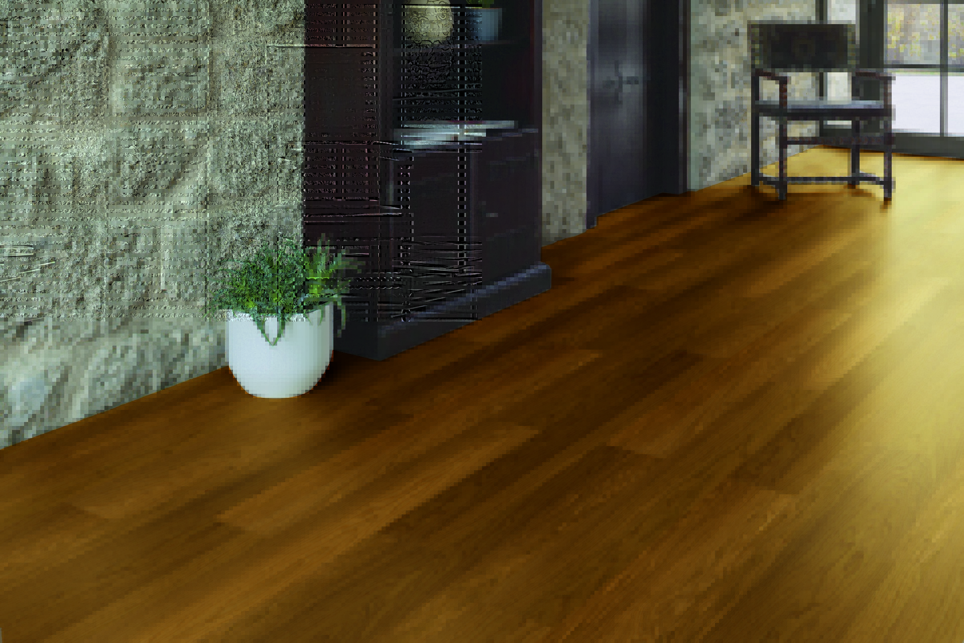 EI40AB0 Oak Maron is a classic all-over-board design with soft brown tones.